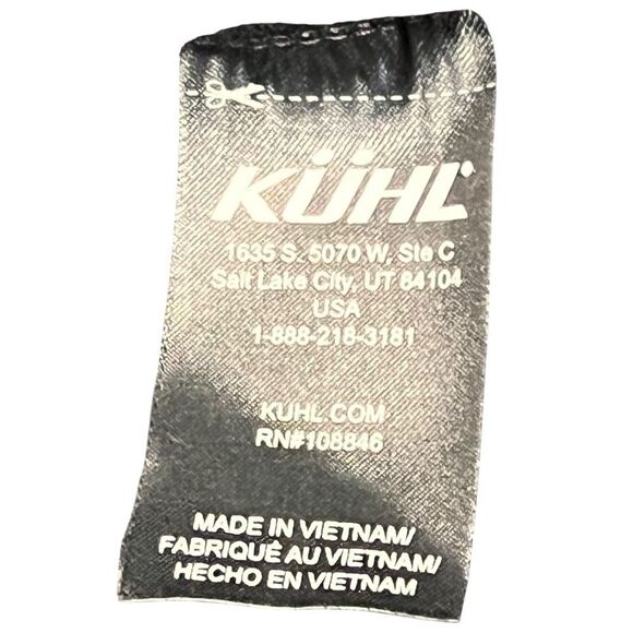 Kuhl Charcoal Half-Zip Pullover sweater Jacket women’s size small - Picture 5 of 7